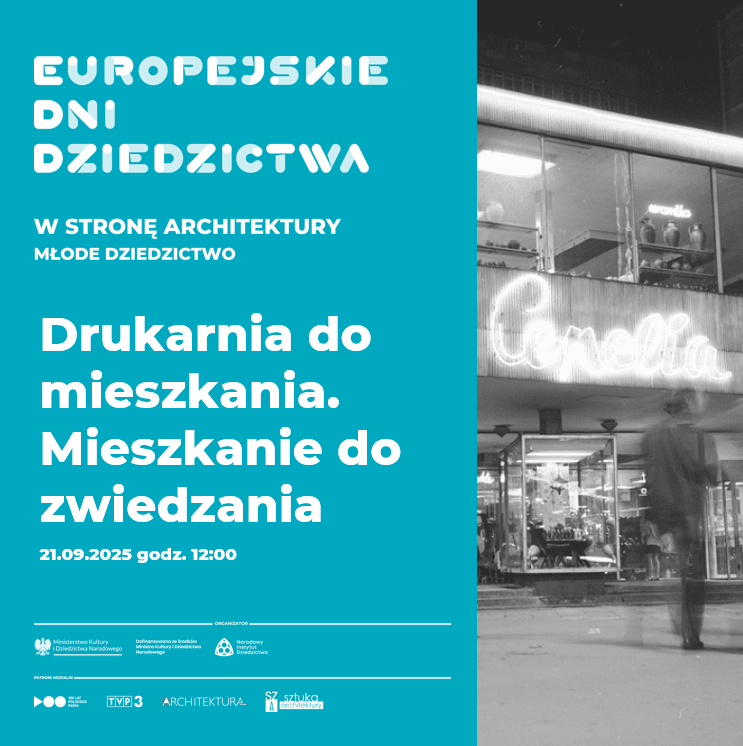 Drukarnia do mieszkania. Mieszkanie do zwiedzania.